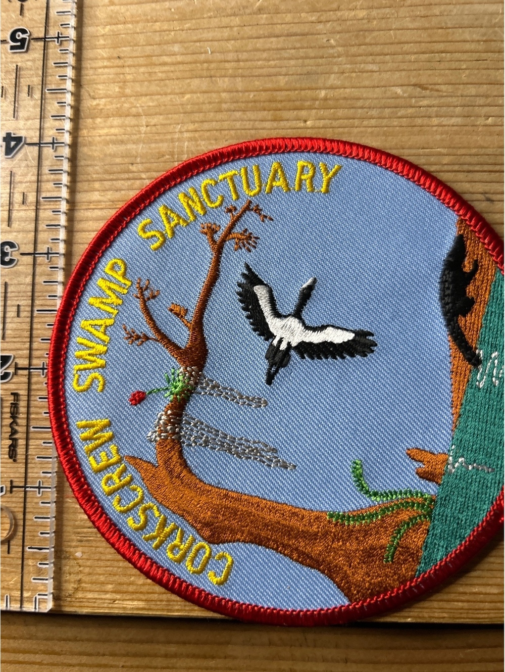 Corkscrew Swamp Sanctuary Embroidered Patch